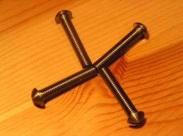 An Image showing Steel Roundhead screws. Image copyright